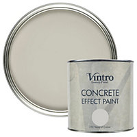 Vintro Paint Concrete Effect Paint Light Grey - Chalk 2.5L