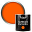 Vintro Paint Orange Eggshell for Walls Wood Trim Satin Furniture Paint Interior & Exterior 2.5L (Pumpkin)