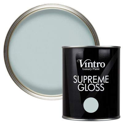 Vintro Pale Blue Gloss 1L Walls, Ceilings, Metal & Wood (Harewood)