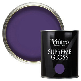 Vintro Purple Gloss 1L Walls, Ceilings, Metal & Wood (Royal Purple)