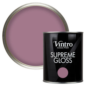 Vintro Purple Gloss 1L Walls, Ceilings, Metal & Wood (Wild Heather)