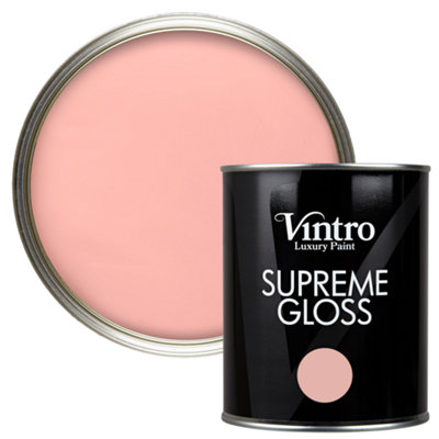 Vintro Salmon Pink Gloss 1L Walls, Ceilings, Metal & Wood (Dancing Salmon)