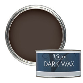 Vintro Wax for Wood, Furniture and Chalk Paint - 400ml (Dark)