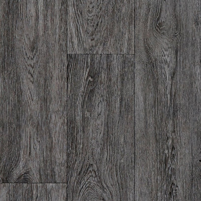 Vinyl Flooring Wood Oak Plank Effect Foam Backed Lino Flooring Roll ...
