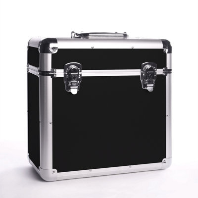 Vinyl LP Record Storage Case - Black - 3