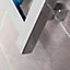 Viola Chrome Heated Towel Rail - 1200x500mm