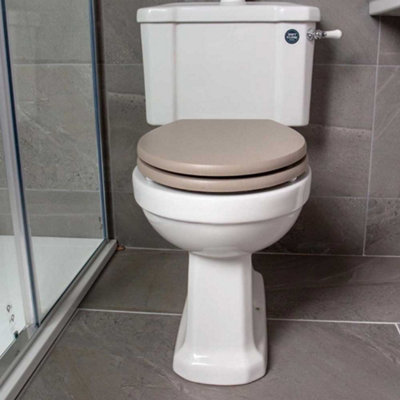 Violet Traditional Victorian Design Close Coupled Toilet - 4