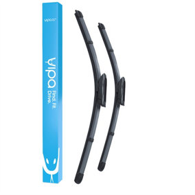 Vipa Wiper Blade Kit fits: RENAULT CLIO MK4 Hatchback Nov 2012 to Oct 2019