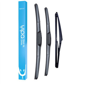 Vipa Wiper Blade Set fits: LAND ROVER DISCOVERY SPORT SUV Sep 2014 Onwards