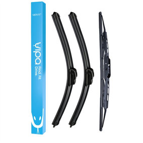 Vipa Wiper Blade Set fits: LAND ROVER DISCOVERY SUV Jul 2004 to Feb 2016