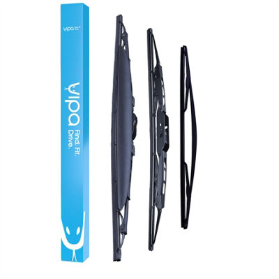 Vipa Wiper Blade Set fits: NISSAN MICRA III K12 Hatchback Oct 2002 to ...