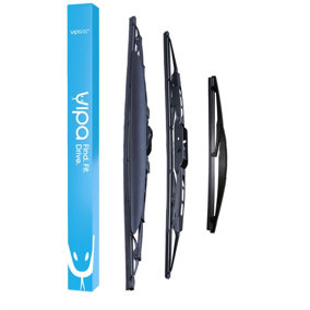 Vipa Wiper Blade Set fits: SUZUKI SPLASH Hatchback Jan 2008 to Nov 2015