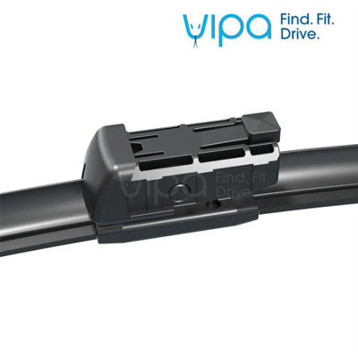 Vipa Wiper Blade Set fits: VW UP Hatchback Aug 2011 Onwards