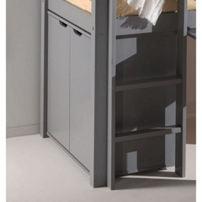 Vipack Storage Cabinet Pino 2-door Wood Grey