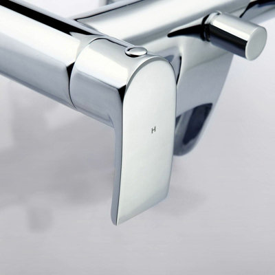 Virgo Bathroom Waterfall Bath Shower Mixer Tap - 3