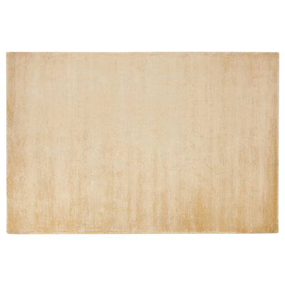 Viscose Area Rug 160 x 230 cm Sand Beige GESI II