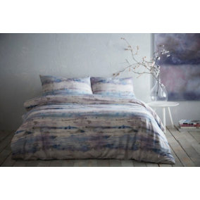 Vista Single Cotton/Linen Duvet Cover and Pillowcase