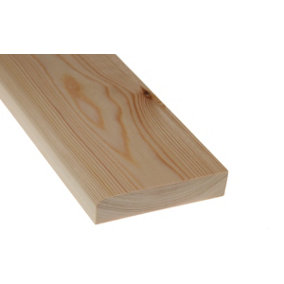 VITA Pine Softwood Skirting & Architrave 90mm x 19mm x 2400mm - Unfinished