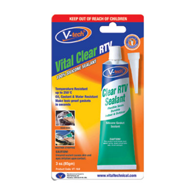 Vital  Clear RTV Gasket 85g Tube