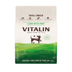 Vitalin Small Breed Adult Lamb and Mint 2kg