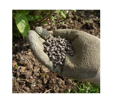 Vitax 6X Natural Poultry Chicken Manure Pellets Organic Plant Feed Lawn Veg 8kg