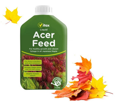 Vitax Acer Liquid Feed Concentrate Nitrogen Plant Food Japanese Maple Feed 1L