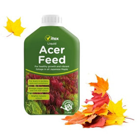 Vitax Acer Liquid Feed Concentrate Nitrogen Plant Food Japanese Maple Feed 1L