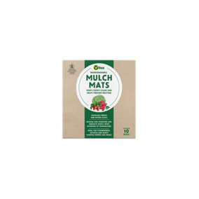 Vitax Biodegradable Mulch Mats For Strawberries, Lettuces & New Shrubs - 10 Mats