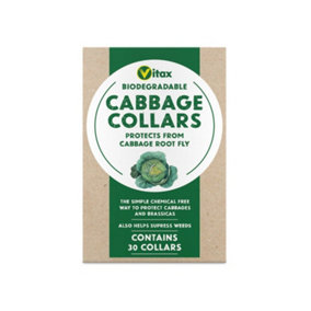 Vitax Cabbage Collars Pack of 30