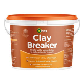 Vitax Clay Breaker 10kg - Breaks Up The Heaviest Clay