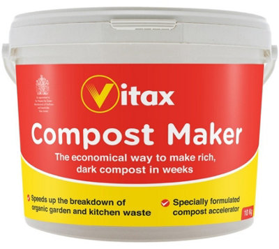 Vitax Compost Maker 10kg - Economical way to make Rich, Darker Compost