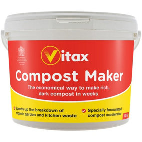 Vitax Compost Maker 10kg - Economical way to make Rich, Darker Compost