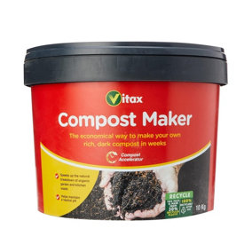 Vitax Compost Maker Organic Accelerator Fast Soil Additives Breakdown 10kg