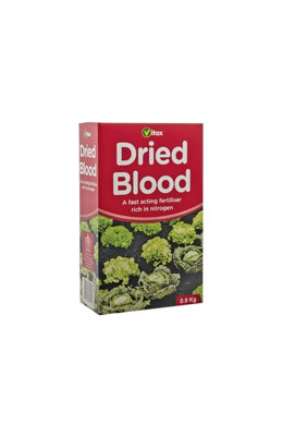 Vitax Dried Blood 0.9kg Fast Acting Organic Fertiliser