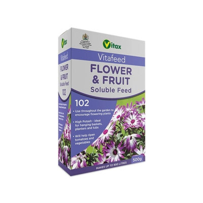 Vitax Flower & Fruit Soluble Feed 500g