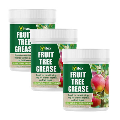 Vitax Fruit Tree Grease 3 X 200g Organic Monitoring Trap for Winter ...