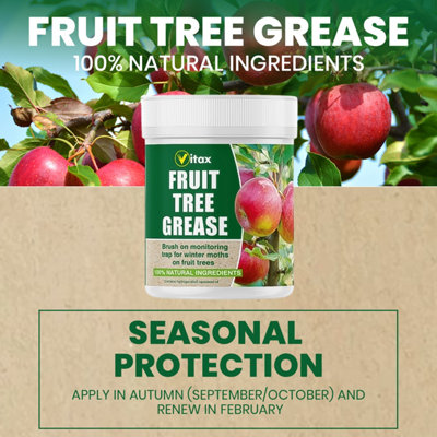 Vitax Fruit Tree Grease 3 X 200g Organic Monitoring Trap for Winter ...