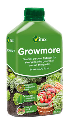 Vitax Growmore Concentrated Liquid Multipurpose Feed 1L