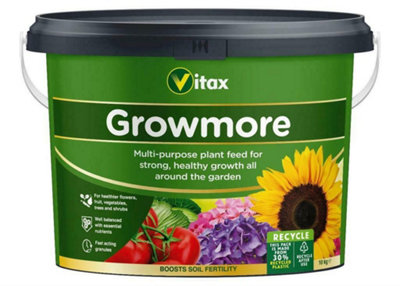 Vitax Growmore Multi-Purpose Plant Feed 10kg