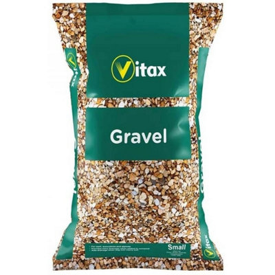 Vitax Horticultural Pea Gravel Lime Free Potting Stones Rockery Gravel Small 4kg