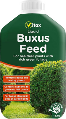 Vitax Liquid Buxus Feed Fertiliser For Sturdy Plant Growth Concentrated ...