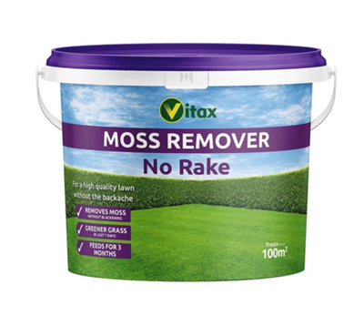 Vitax Moss Remover No Rake 100sqm