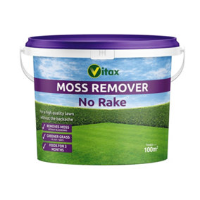 Vitax Moss Remover No Rake 100sqm