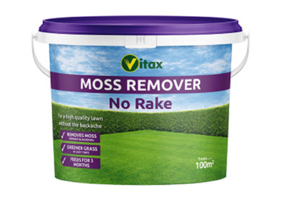 Vitax No Rake Moss Remover 100m2 Tub