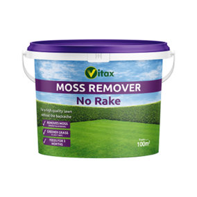Vitax No Rake Moss Remover 100m2 Tub