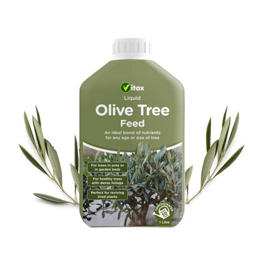 Vitax Olive Tree Liquid Feed Concentrate Nitrogen Plant Food Seaweed Extract 1L