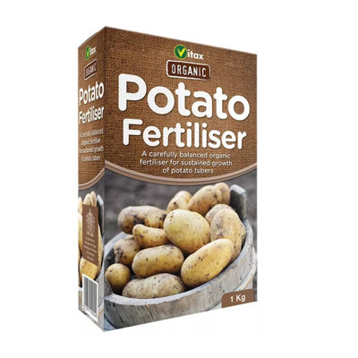 Vitax Organic Potato Plant Food Fertiliser - Nutrient-Rich Plant Food for Healthy Growth & High Yields (1kg)