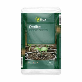 Vitax Perlite Compost Additive Improves Aeration & Soil Drainage 10L