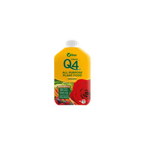 Vitax Q4 Organic All Purpose Liquid Plant Food 1L