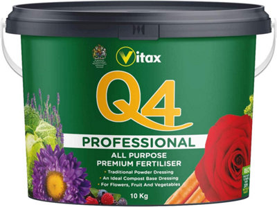 Vitax Q4 Professional All-Purpose Fertiliser - 10KG